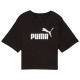 Puma Γυναικεία κοντομάνικη μπλούζα Essentials Cropped No. 1 Logo Relaxed Tee